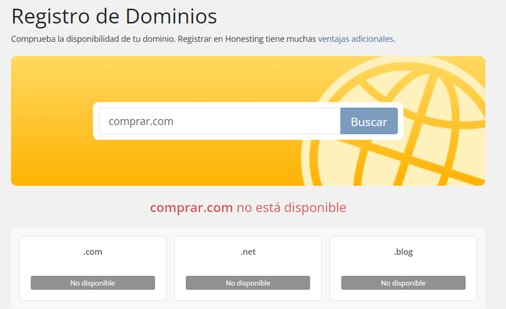 comprar dominio