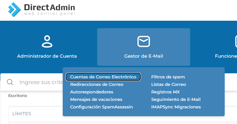 crear un correo