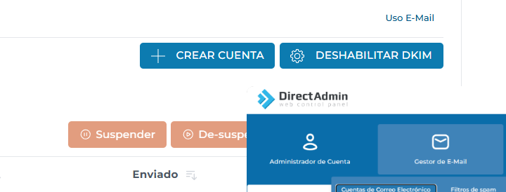 crear un correo
