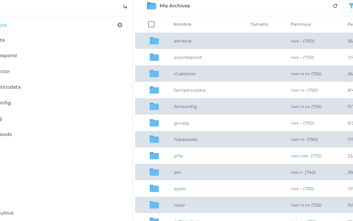 El administrador de archivos se actualiza